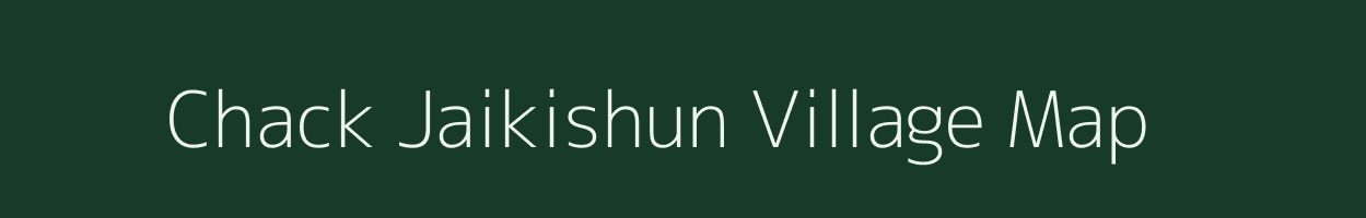 Chack Jaikishun village map in Uttar Pradesh