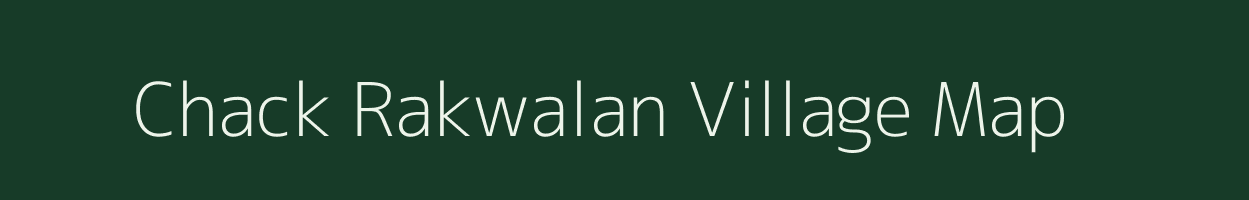 Chack Rakwalan village map in Jammu & Kashmir