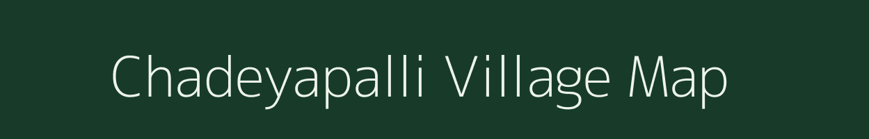 Chadeyapalli village map in Odisha