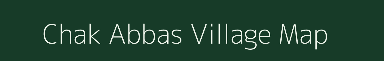 Chak Abbas village map in Uttar Pradesh