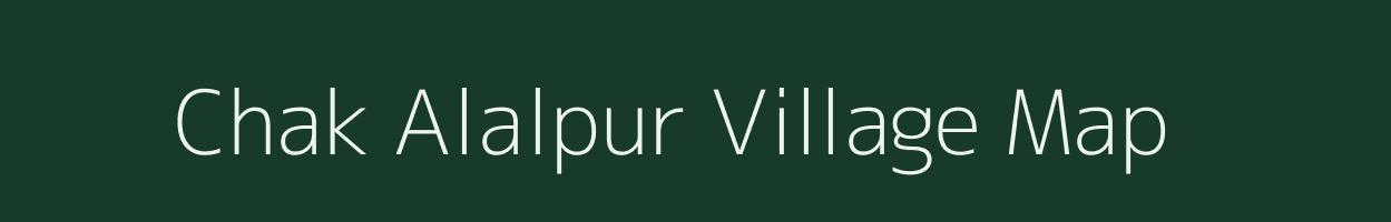 Chak Alalpur village map in West Bengal