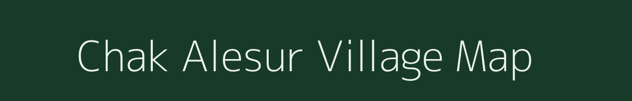 Chak Alesur village map in Maharashtra