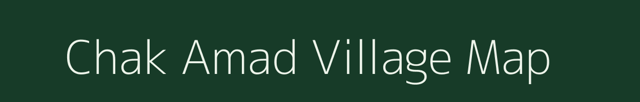 Chak Amad village map in West Bengal