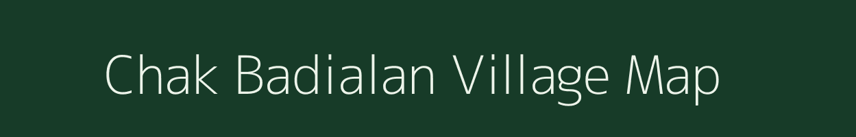 Chak Badialan village map in Jammu & Kashmir