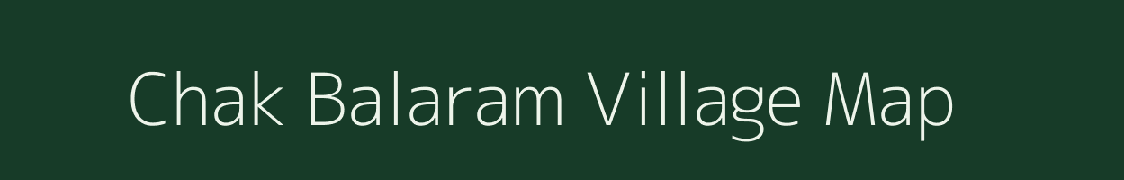 Chak Balaram village map in West Bengal