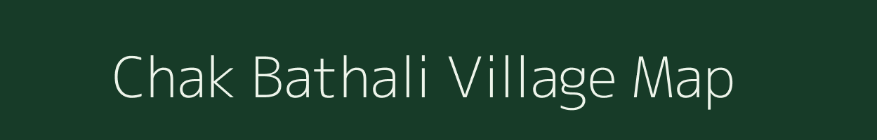 Chak Bathali village map in Jammu & Kashmir