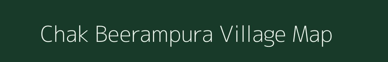 Chak Beerampura village map in Rajasthan