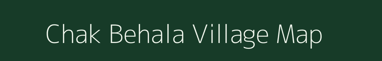 Chak Behala village map in West Bengal