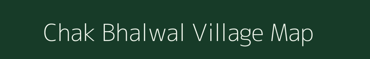 Chak Bhalwal village map in Jammu & Kashmir