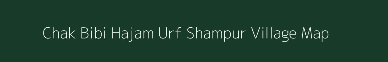 Chak Bibi Hajam Urf Shampur village map in Uttar Pradesh