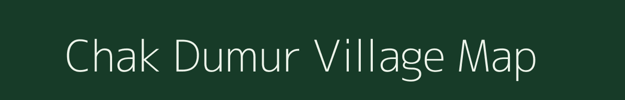 Chak Dumur village map in West Bengal