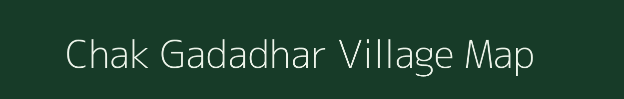 Chak Gadadhar village map in Jammu & Kashmir