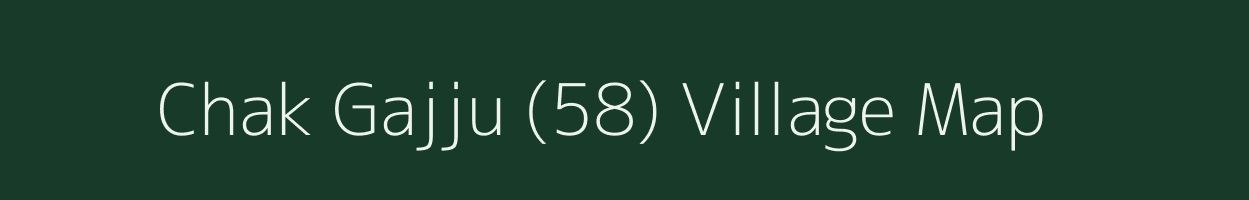 Chak Gajju (58) village map in Punjab