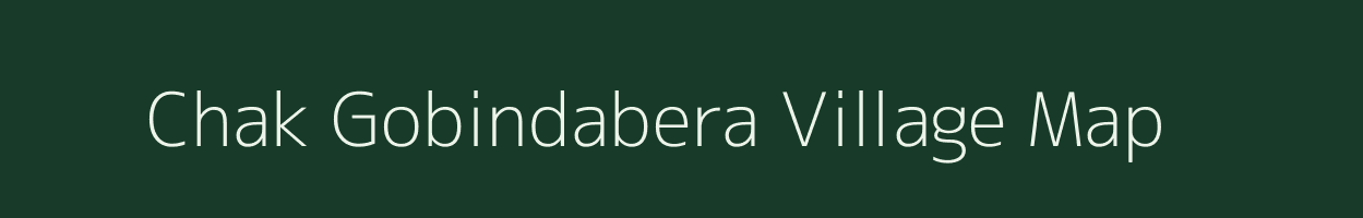 Chak Gobindabera village map in West Bengal