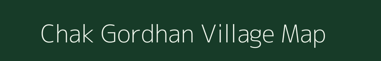 Chak Gordhan village map in Uttar Pradesh