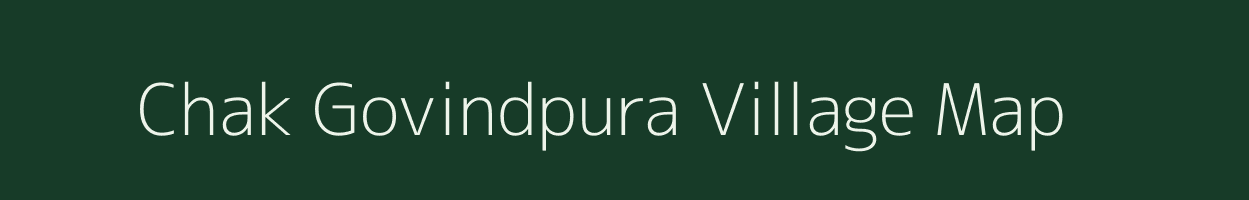 Chak Govindpura village map in Rajasthan