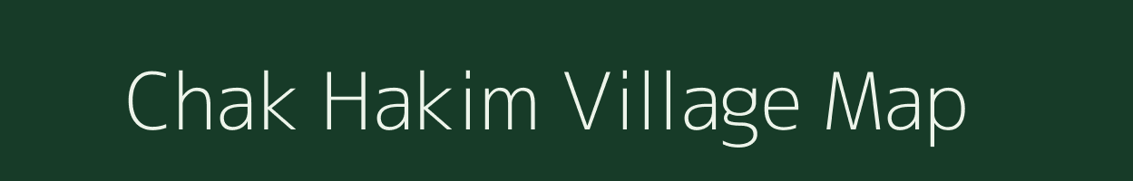 Chak Hakim village map in Uttar Pradesh