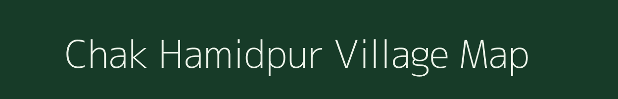 Chak Hamidpur village map in Uttar Pradesh