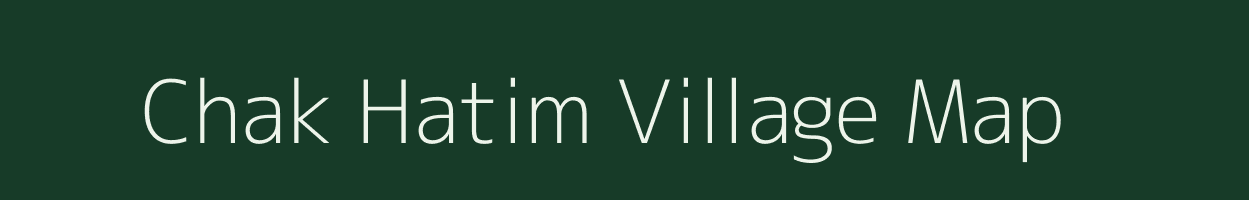 Chak Hatim village map in Uttar Pradesh