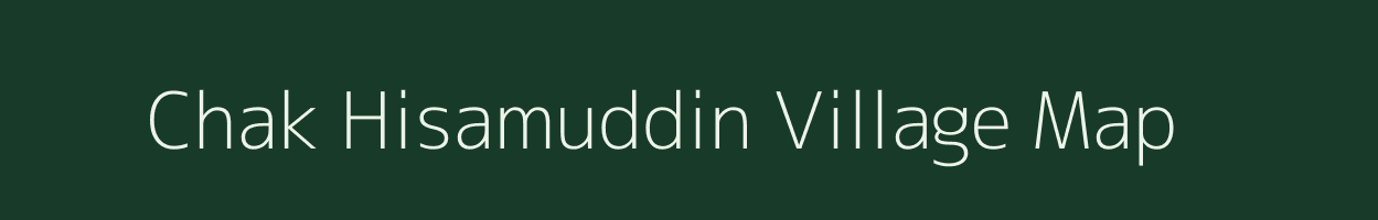 Chak Hisamuddin village map in Uttar Pradesh