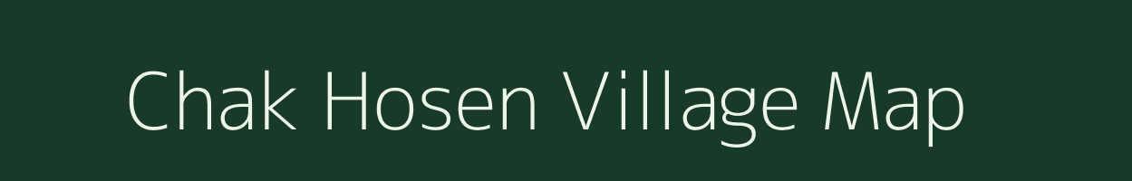 Chak Hosen village map in West Bengal