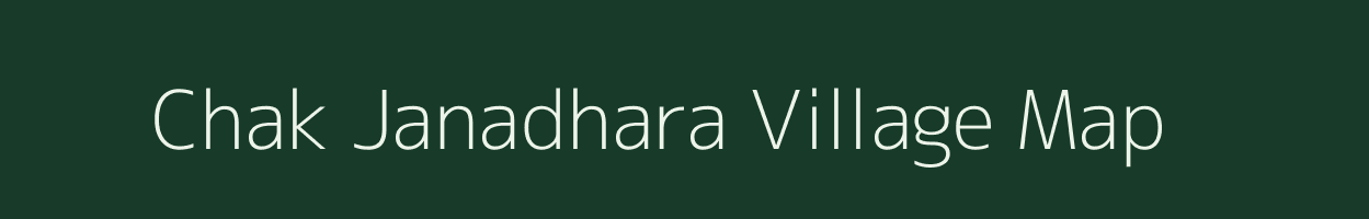 Chak Janadhara village map in West Bengal