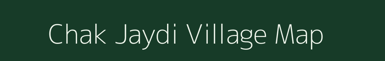 Chak Jaydi village map in West Bengal