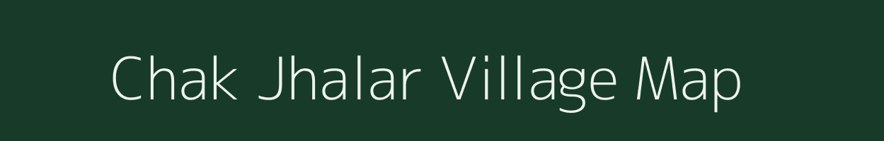 Chak Jhalar village map in Rajasthan