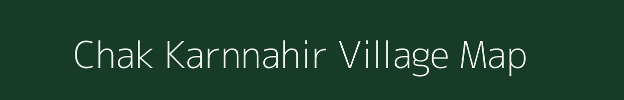 Chak Karnnahir village map in West Bengal