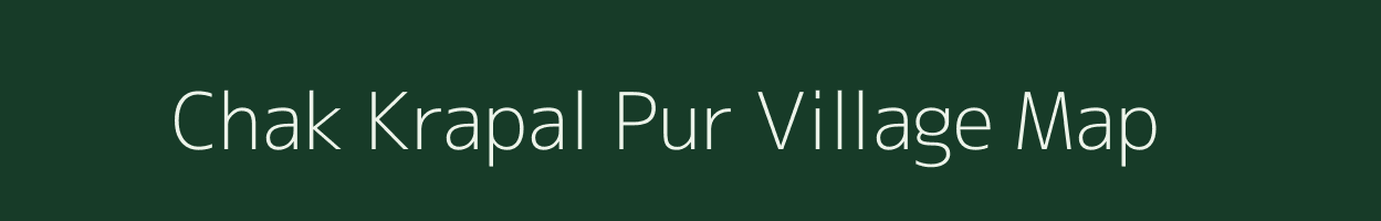 Chak Krapal Pur village map in Jammu & Kashmir