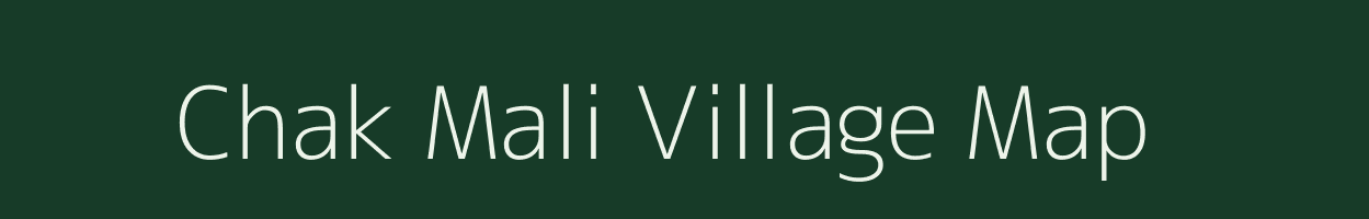 Chak Mali village map in Uttar Pradesh