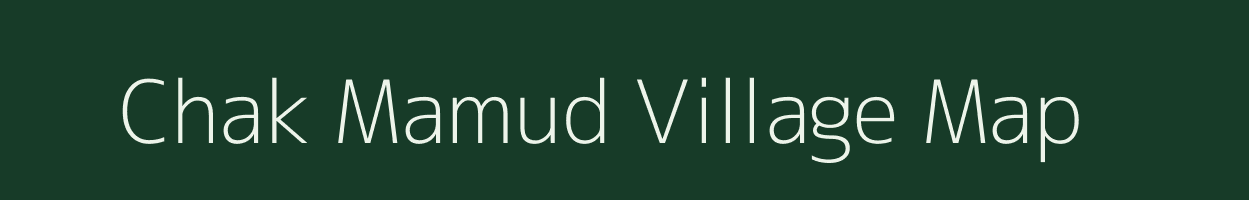 Chak Mamud village map in West Bengal