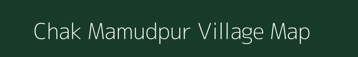 Chak Mamudpur village map in West Bengal