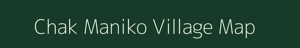 Chak Maniko village map in West Bengal