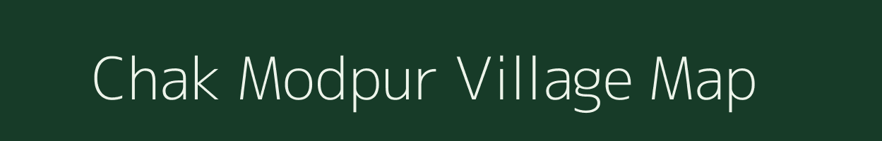 Chak Modpur village map in West Bengal