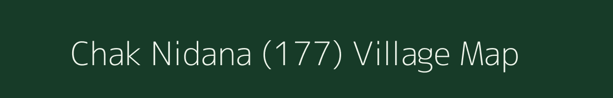 Chak Nidana (177) village map in Punjab