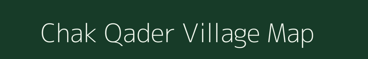 Chak Qader village map in Jammu & Kashmir