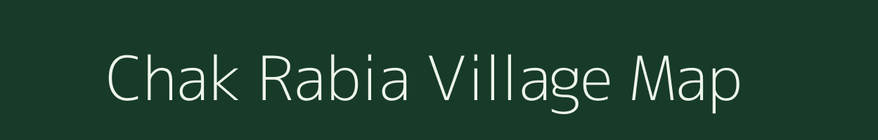 Chak Rabia village map in West Bengal