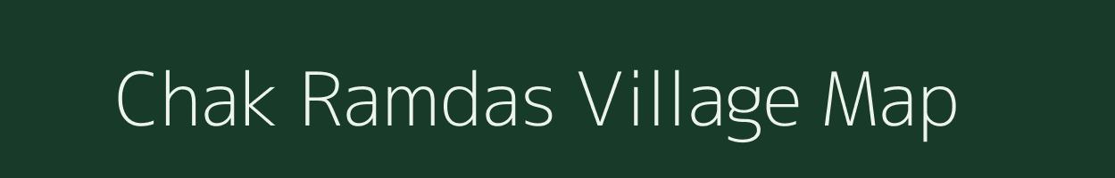 Chak Ramdas village map in Rajasthan