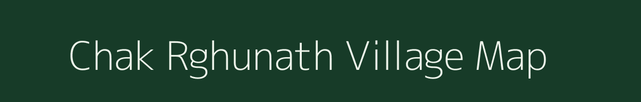 Chak Rghunath village map in West Bengal