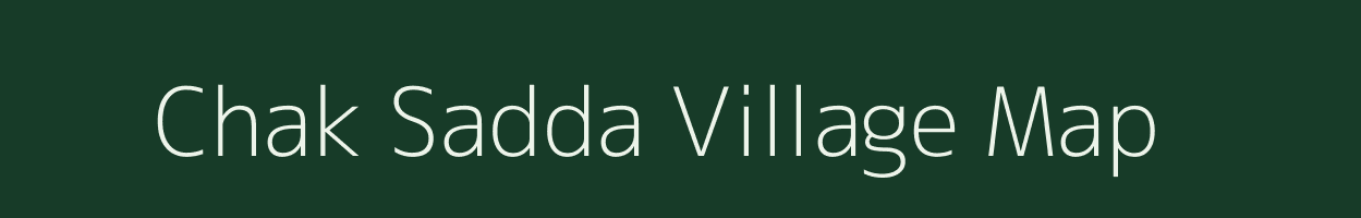 Chak Sadda village map in Jammu & Kashmir