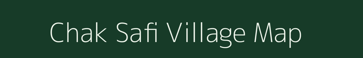 Chak Safi village map in West Bengal