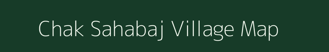 Chak Sahabaj village map in West Bengal