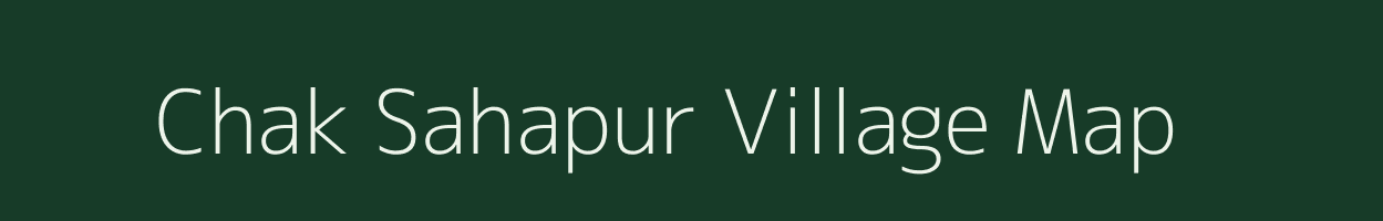 Chak Sahapur village map in West Bengal