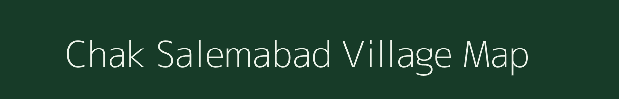 Chak Salemabad village map in Rajasthan