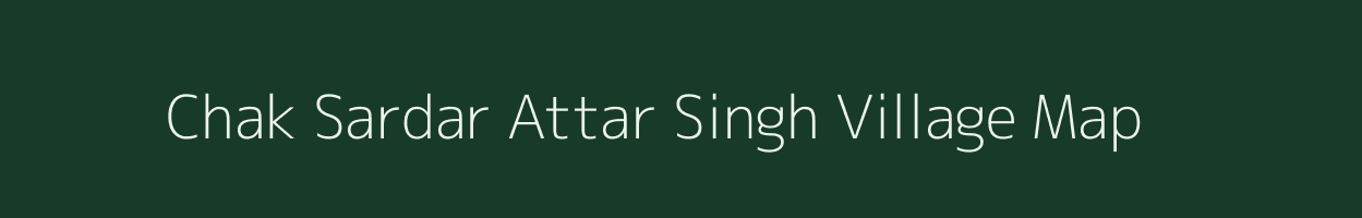 Chak Sardar Attar Singh village map in Jammu & Kashmir