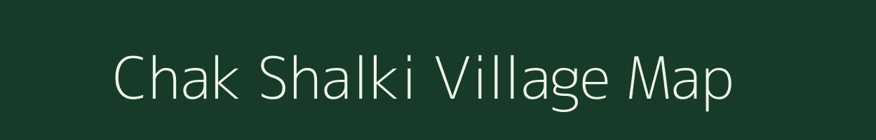 Chak Shalki village map in West Bengal