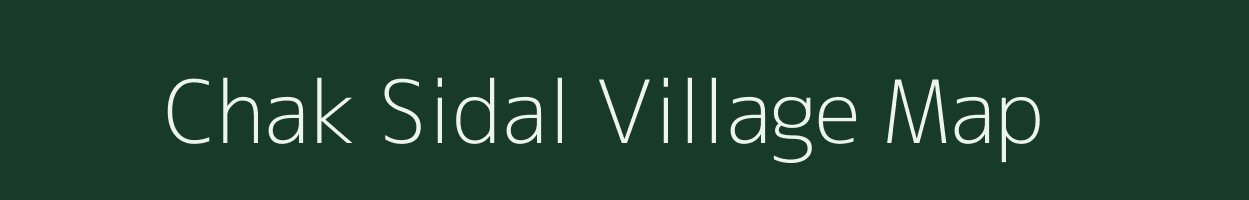 Chak Sidal village map in West Bengal