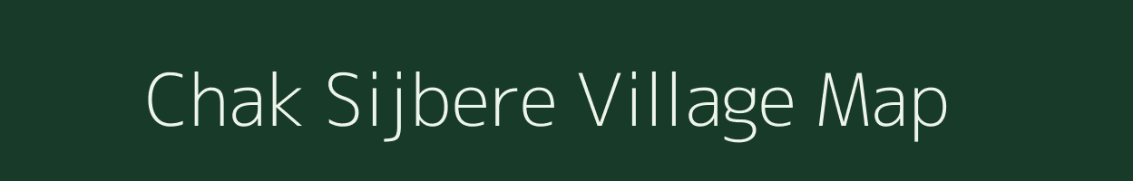 Chak Sijbere village map in West Bengal