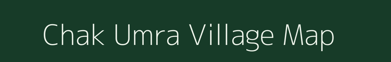 Chak Umra village map in Rajasthan